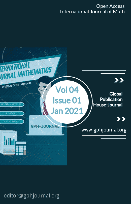 GPH-Int. Journal of Math Vol 04 Issue 01 Jan 2021